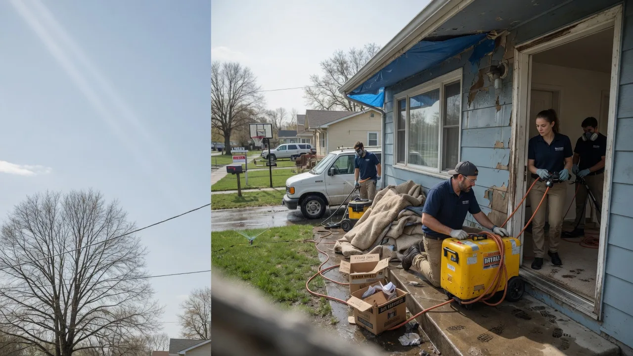 Basement Flood Cleanup in Toccopola, MS near me
